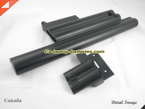  image 4 of Replacement IBM FRU 93P5027 Laptop Computer Battery 40Y6999 Li-ion 5200mAh Black In Canada