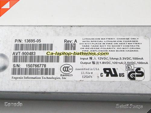  image 5 of Genuine IBM 150766778 Laptop Computer Battery AVT-900483 Li-ion  Silver In Canada