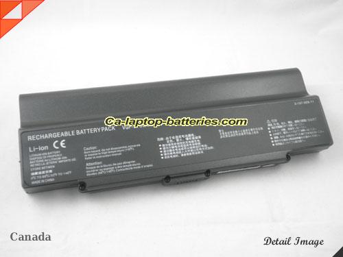  image 5 of Replacement SONY VGP-BPS9A/B Laptop Computer Battery VGP-BPS9/S Li-ion 10400mAh Black In Canada