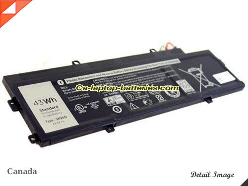  image 5 of Genuine DELL E225846 Laptop Computer Battery XKPD0 Li-ion 3800mAh, 43Wh Black In Canada