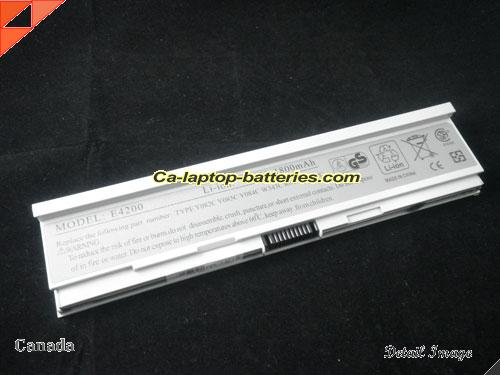  image 5 of Replacement DELL W346C Laptop Computer Battery W343C Li-ion 2200mAh, 33Wh Grey In Canada
