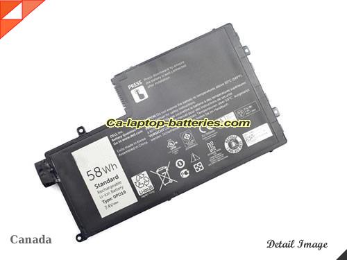  image 5 of Genuine DELL 451-BBLX Laptop Computer Battery P39F-002 Li-ion 58Wh Black In Canada