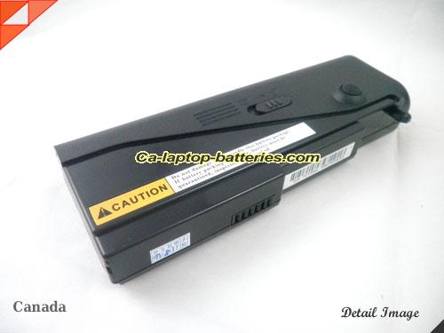  image 5 of Genuine CLEVO TN120RBAT-4 Laptop Computer Battery  Li-ion 2400mAh Black In Canada