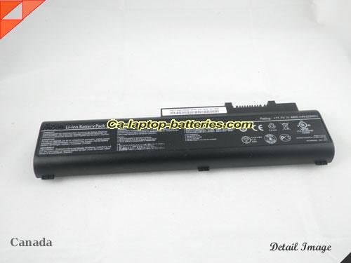  image 5 of Replacement ASUS A33-N50 Laptop Computer Battery 90NQY1B2000Y Li-ion 5200mAh Black In Canada