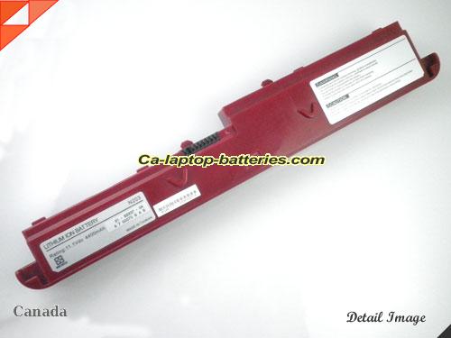  image 5 of Replacement LENOVO 8Q4B Laptop Computer Battery MB06 Li-ion 4400mAh RED In Canada