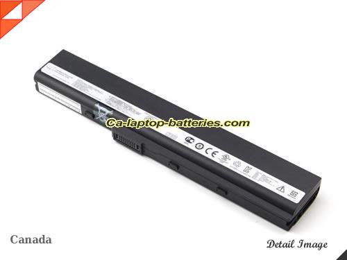  image 5 of Replacement ASUS A42-N82(U2) Laptop Computer Battery A42-N82 Li-ion 4400mAh Black In Canada
