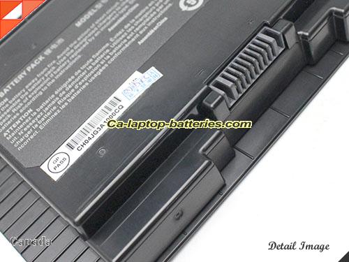  image 5 of Genuine CLEVO 4ICR18/65-2 Laptop Computer Battery 6-87-P375S-4272 Li-ion 5900mAh, 89.21Wh Black In Canada