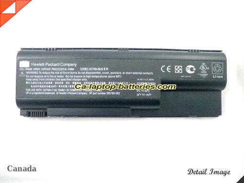  image 5 of Genuine HP EF419A Laptop Computer Battery 395789-003 Li-ion 4400mAh Black In Canada