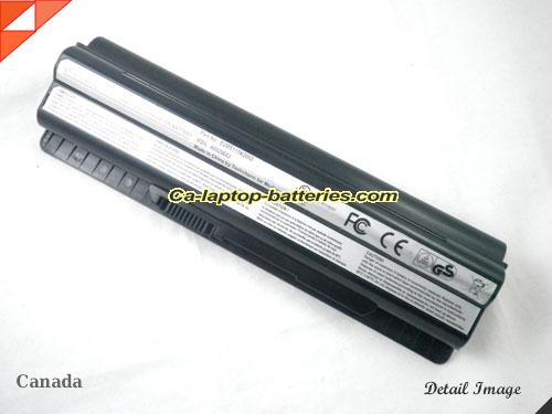  image 5 of Replacement MSI E2MS110K2002 Laptop Computer Battery 40029150 Li-ion 6600mAh Black In Canada