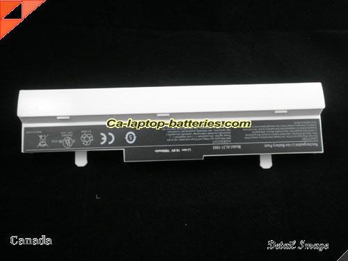  image 5 of Replacement ASUS AL31-1005 Laptop Computer Battery ML32-1005 Li-ion 7800mAh White In Canada